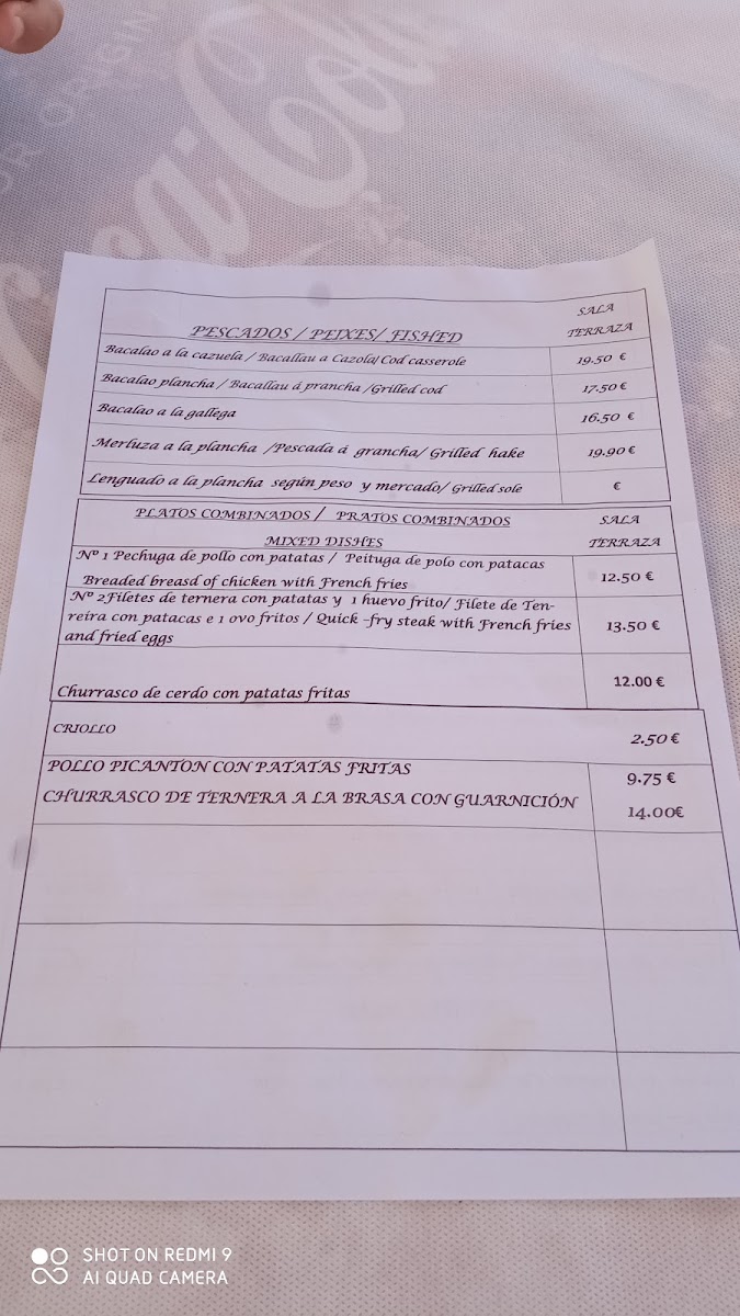 Restaurante DiSanRemo Menu - Image 4