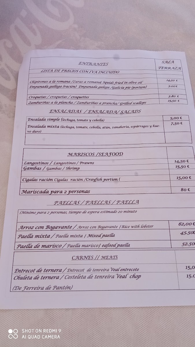 Restaurante DiSanRemo Menu - Image 5